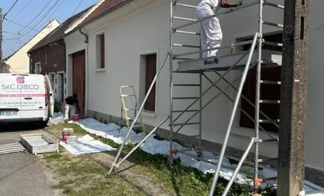 Ravalement de façade poche Compiègne, Compiègne, SI C DECO