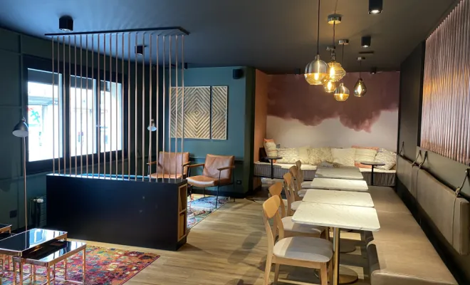 Réalisation d'un chantier de décoration sur mesure dans un magasin, Compiègne, SI C DECO