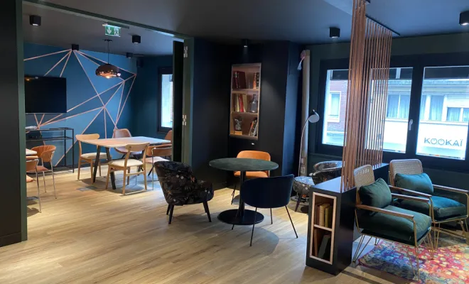 Réalisation d'un chantier de décoration sur mesure dans un magasin, Compiègne, SI C DECO