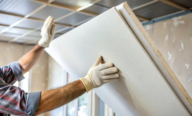 Pose de plaques de plâtre , Compiègne, SI C DECO